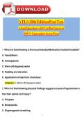 ATLS 10th Edition Study Guide & Practice Questions &vert; Trauma Certification Prep