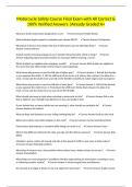 Motorcycle Safety Course Final Exam with All Correct & 100&percnt; Verified Answers &vert;Already Graded A&plus;