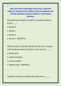 NATE GAS & HEAT EXAM NEWEST 2026 ACTUAL EXAM WITH  COMPLETE QUESTIONS AND CORRECT DETAILED ANSWERS &lpar;100&percnt;  VERIFIED ANSWERS&rpar; &vert;ALREADY GRADED A&plus;&vert; &vert;&vert;PROFESSOR  VERIFIED&vert;&vert;