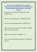 NICET LEVEL 2 EXAM NEWEST 2026 ACTUAL EXAM WITH  COMPLETE QUESTIONS AND CORRECT DETAILED ANSWERS &lpar;100&percnt;  VERIFIED ANSWERS&rpar; &vert;ALREADY GRADED A&plus;&vert; &vert;&vert;PROFESSOR  VERIFIED&vert;&vert; 