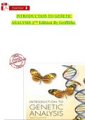 TEST BANK for Introduction to Genetic Analysis by Griffiths &vert; Complete Exam Multi Choice Questions & Answers &vert; updated 2025&sol;2026 &vert; A&plus; Grades