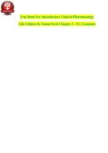Test Bank for Introductory Clinical Pharmacology &lpar;12th Edition&rpar; by Susan Ford &ndash; Chapters 1&ndash;54 Complete Exam Preparation Material