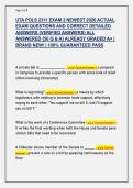 UTA POLS 2311 EXAM 2 NEWEST 2026 ACTUAL  EXAM QUESTIONS AND CORRECT DETAILED  ANSWERS &lpar;VERIFIED ANSWERS&rpar; ALL  ANSWERED &lbrace;50 Q & A&rcub; ALREADY GRADED A&plus; &vert;  BRAND NEW&excl; &vert; 100&percnt; GUARANTEED PASS 