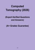 Computed Tomography 2026 &vert; Complete CT Study Guide & Exam Prep