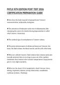 PHTLS 10TH EDITION POST TEST 2026 CERTIFICATION PREPARATION GUIDE