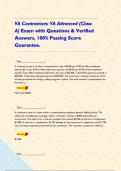 VA Contractors&colon; VA Advanced &lpar;Class A&rpar; Exam with Questions & Verified Answers&comma; 100&percnt; Passing Score Guarantee&period;     