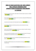 NERC RC EXAM&vert;QUESTIONS AND 100&percnt; CORRECT WELL DETAILED ANSWERS&vert;LATEST UPDATE&excl;&excl;&excl;&excl;&excl;2026&vert;GUARANTEED PASS&vert;GRADED A&plus;&vert;VERIFIED