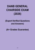 DANB General Chairside Exam 2026 &vert; Dental Assistant Prep Guide