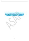 RN COMPREHENSIVE PREDICTOR 2026 QUESTIONS WITH VERIFIED ANSWERS ALREADY VERIFIED