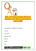 BIOL 172 Chordata Exam Guide &vert; 60&plus; Verified Q&A &vert; Amphibians&comma; Reptiles&comma; Organs&comma; Amniotic Egg &ndash; 2026