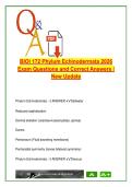 BIOL 172 Echinodermata Exam Guide &vert; 50&plus; Verified Q&A &vert; Classes&comma; Anatomy&comma; Water Vascular System &ndash; 2026