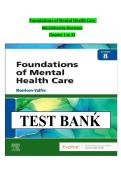Test Bank For Foundations of Mental Health Care 8th Edition by Morrison-Valfre All 33 chapters covered and latest verified ISBN 9780323293815