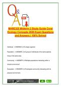 MARE 325 EXAM COMPLETE PACKAGE DEAL