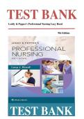 TEST BANK Leddy & Pepper's Professional Nursing Lucy Hood 9th Edition