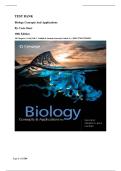 Test Bank for Biology Concepts and Applications &lpar;ISBN 9781337094825&rpar; &ndash; All Chapters 1&ndash;44&comma; 10th Edition by Cecie Starr