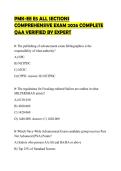 PMK-EE E5 ALL SECTIONS COMPREHENSIVE EXAM 2026 COMPLETE Q&A VERIFIED BY EXPERT