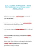 PSYC 101 General Psychology Exam 1 Newest  2026 Questions and Correct Detailed Answers  Already Graded A&plus; 