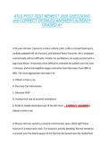 ATLS POST TEST NEWEST 2026 QUESTIONS  and CORRECT DETAILED ANSWERS ALREADY  GRADED A&plus;