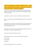 INTRO TO PROFESSIONAL NURSING MIDTERM EXAM &ndash; TERMS 2026 COMPREHENSIVE QUESTIONS&comma; ANSWERS & RATIONALES FOR EXAM SUCCESS &vert; INSTANT DOWNLOAD