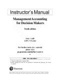 Management Accounting for Decision Makers&comma; 10th Edition &ndash; Peter Atrill & Eddie McLaney&comma; Complete Solution Manual