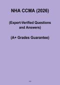 NHA CCMA 2026 &vert; Certified Clinical Medical Assistant Study Guide