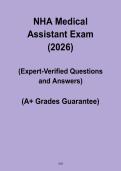 NHA Medical Assistant Exam 2026 &vert; CCMA Certification Prep