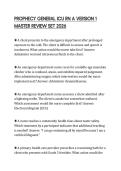 PROPHECY GENERAL ICU RN A VERSION 1 MASTER REVIEW SET 2026