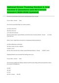 National Driver Training Section 4&comma; And Section 5 Questions and All Correct Answers 2025-2026 Updated&period;