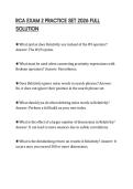 RCA EXAM 2 PRACTICE SET 2026 FULL SOLUTION