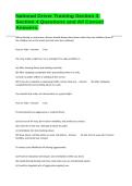 National Driver Training Section 3- Section 4 Questions and All Correct Answers&period;