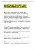 RD ACTUAL TEST EXAM STUDY GUIDE SOLVED QUESTIONS 2026 GRADED A&plus;&period;