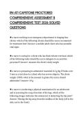 RN ATI CAPSTONE PROCTORED COMPREHENSIVE ASSESSMENT B COMPREHENSIVE TEST 2026 SOLVED QUESTIONS