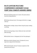 RN ATI CAPSTONE PROCTORED COMPREHENSIVE ASSESSMENT B EXAM SCRIPT 2026 COMPLETE ANSWERS VERIFIED