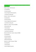 PLTW Medical Interventions Unit 2&period;2 Review Exam Questions Answered Correctly Latest Update 2026&sol;2027