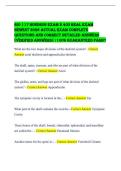 BIO 117 HONDROS EXAM 2 400 REAL EXAM NEWEST 2026 ACTUAL EXAM COMPLETE QUESTIONS AND CORRECT DETAILED ANSWERS &lpar;VERIFIED ANSWERS&rpar; &vert;100&percnt; GUARANTEED PASS&excl;&excl;