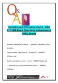 ABA 622 EXAM COMPLETE PACKAGE DEAL