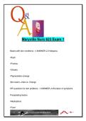 NURS 623 Exam 1 &ndash; 50 Questions & Answers &vert; Maryville University &vert; Advanced Pathophysiology&comma; Diagnostics&comma; Pharmacology