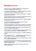 Millwright level one Questions And Answers Rated A&plus; New Update Assured Satisfaction