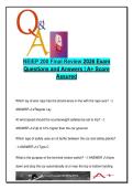 NEIEP 200 Final Review 2026 &ndash; 85 Questions & Verified Answers &vert; Hoistway&comma; Rope Safety&comma; Elevator Installation&comma; OSHA&comma; Tools