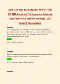 CEA FNP Exam&colon; NR667 &sol; NR 667 FNP Capstone Practicum and Intensive Exams PACKAGE DEAL&vert; BUNDLE contains the latest 2026&sol;2027 exams with verified solutions for Chamberlain - Everything you need to pass NR 667 is here&excl;&excl;