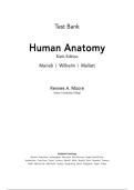 Test Bank Human Anatomy Sixth Edition Marieb Wilhelm  Mallatt