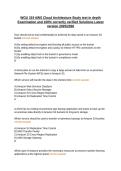 WGU 319 AWS Cloud Architecture Study test in depth Examination and 100&percnt; correctly verified Solutions Latest version 2025&sol;2026