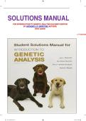        SOLUTIONS MANUAL For Introduction To Genetic Analysis Eleventh Edition By Anthony J&period;F&period; Griffiths &lpar;Author&rpar;  Latest Update