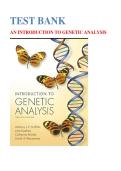 Test Bank for Introduction to Genetic Analysis&comma; 12th Edition by Anthony Griffiths&comma; John Doebley&comma; Catherine Peichel&vert; 9781319114787&vert; All Chapters 1-2o&vert; LATEST