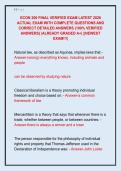 ECON 200 FINAL VERIFIED EXAM LATEST 2026  ACTUAL EXAM WITH COMPLETE QUESTIONS AND  CORRECT DETAILED ANSWERS &lpar;100&percnt; VERIFIED  ANSWERS&rpar; &vert;ALREADY GRADED A&plus;&vert; &vert;&vert;NEWEST  EXAM&excl;&excl;&excl;&vert; 