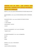 HONDROS NUR 160 EXAM 1 2026 UPDATED EXAM QUESTIONS & ANSWERS WITH DETAILED RATIONALES &vert; INSTANT PDF DOWNLOAD