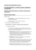 Psychopathology&colon; A Clinical Science Approach &lpar;19th Edition&rpar; &ndash; Instructor&rsquo;s Resource Manual &vert; Jill M&period; Hooley & Matthew K&period; Nock &vert; ISBN 9780138054182