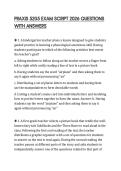 PRAXIS 5205 EXAM SCRIPT 2026 QUESTIONS WITH ANSWERS