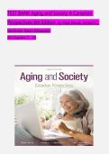 Aging and Society&colon; A Canadian Perspective&comma; 8th Edition by Mark Novak&comma; Herbert C&period; Northcott & Karen Kobayashi &ndash; Complete Test Bank