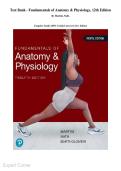 Test Bank - Fundamentals of Anatomy & Physiology&comma; 12th Edition&period; By Martini&comma; Nath&period; &lpar;Complete Guide&vert; 100&percnt; Verified Answers&vert; New Edition&rpar;